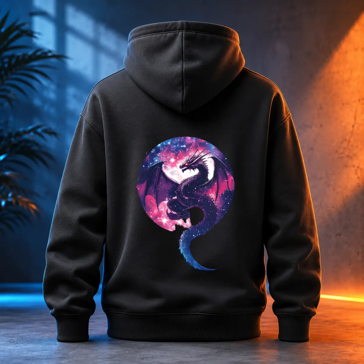 Unisex mikina - Drak hvězdná pouť