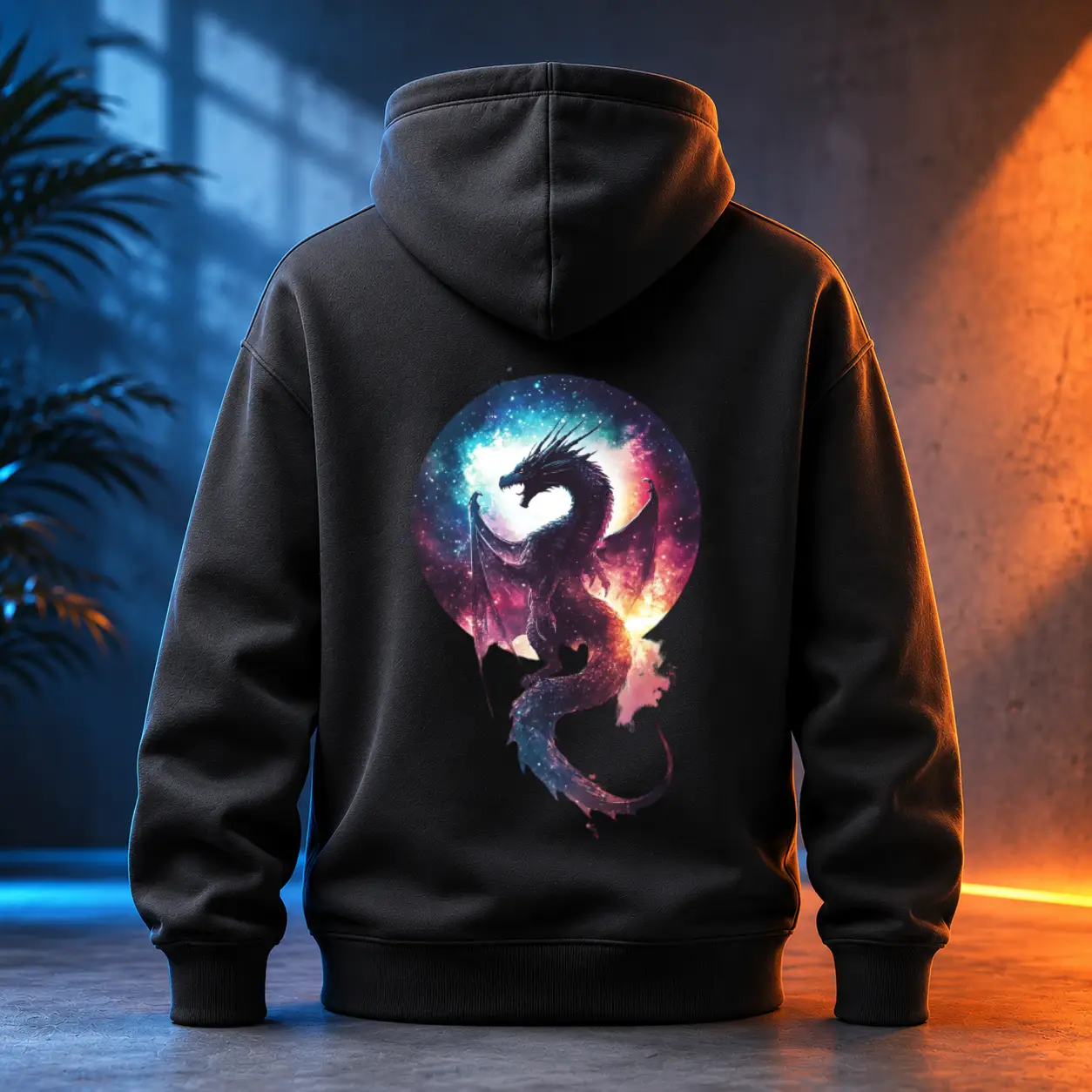 Unisex mikina - Drak hvězdný trůn