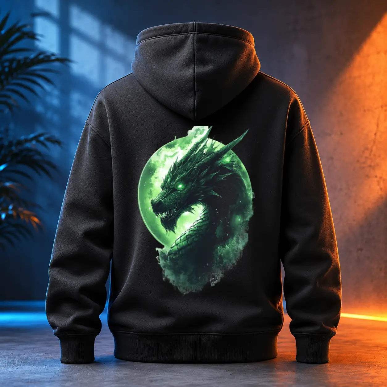 Unisex mikina - Drak mořský kolos