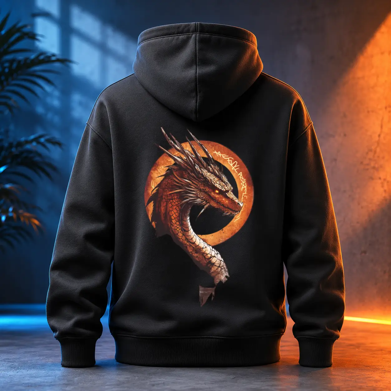 Unisex mikina - Drak vikinský imperátor