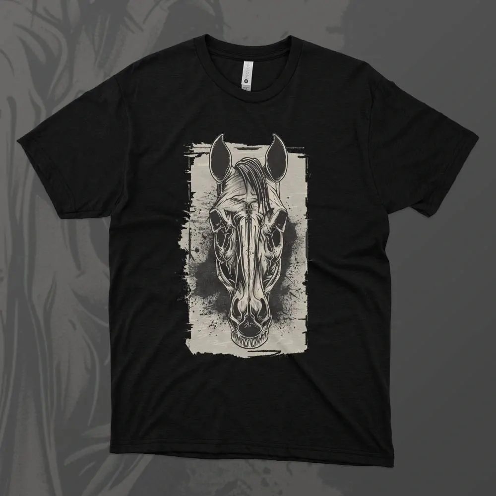 Dámské tričko - Dark Horse Skeleton