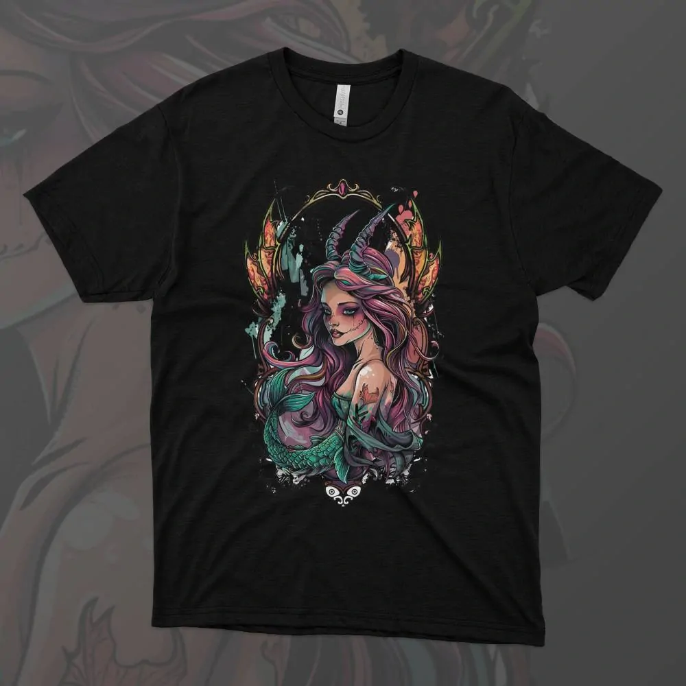 Pánské tričko - Dark Mermeid