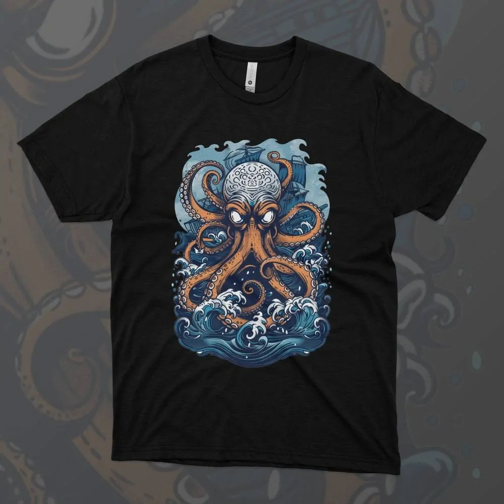 Pánské tričko - Octopus at Sea