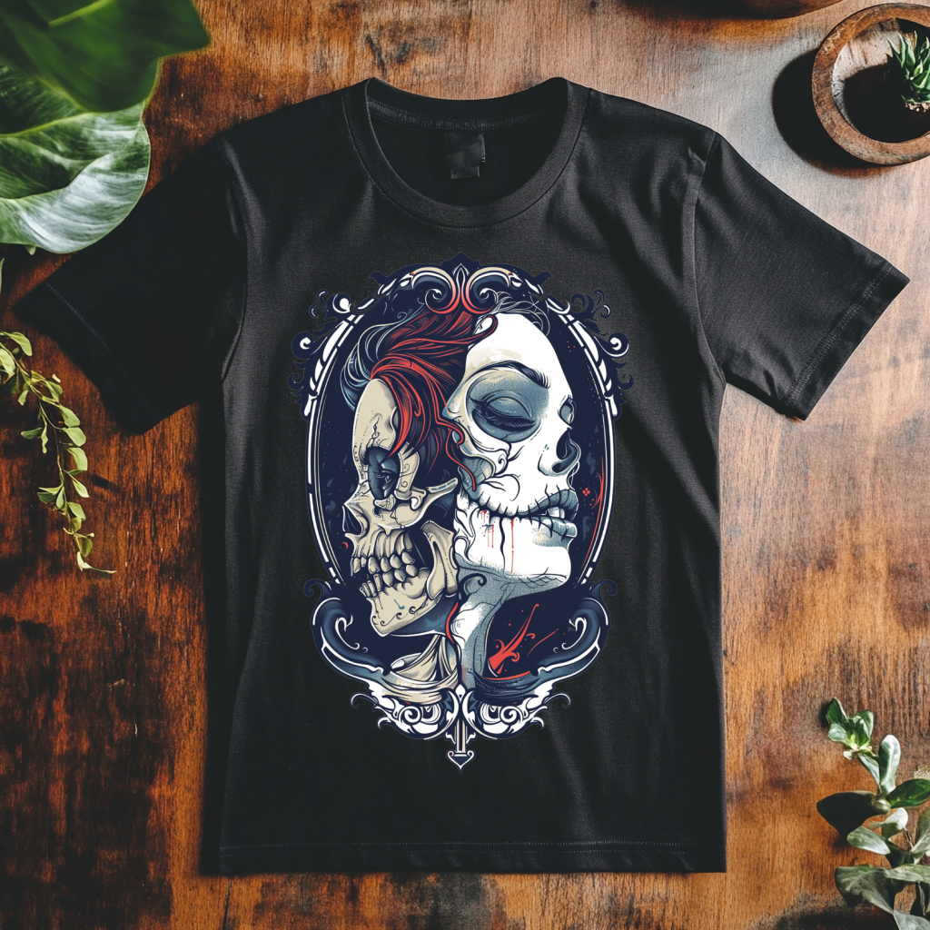 Dámské tričko - The Two Faces of Death