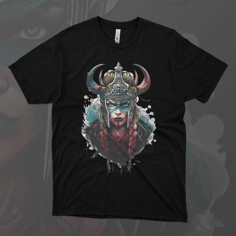 Dámské tričko - Ominous Female Viking