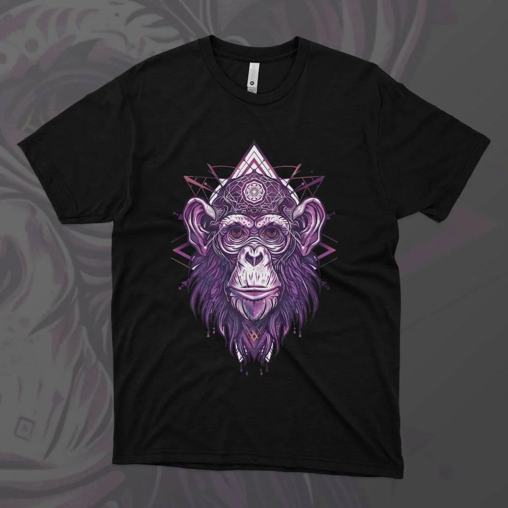 Pánské tričko - Enigmatic Monkey