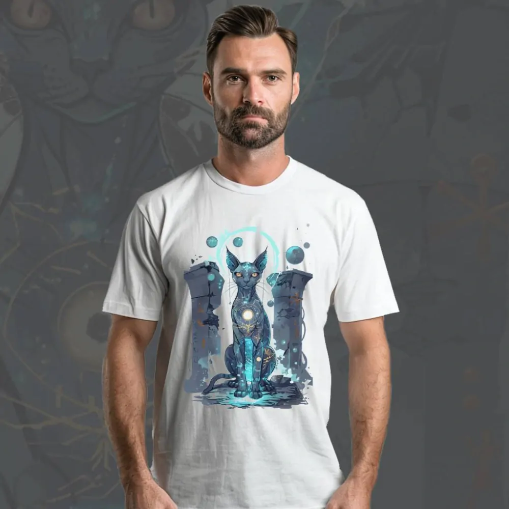 Pánské tričko - Magic Cat