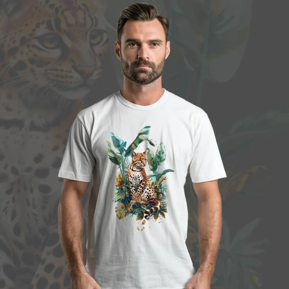 Pánské tričko - Jungle Cat