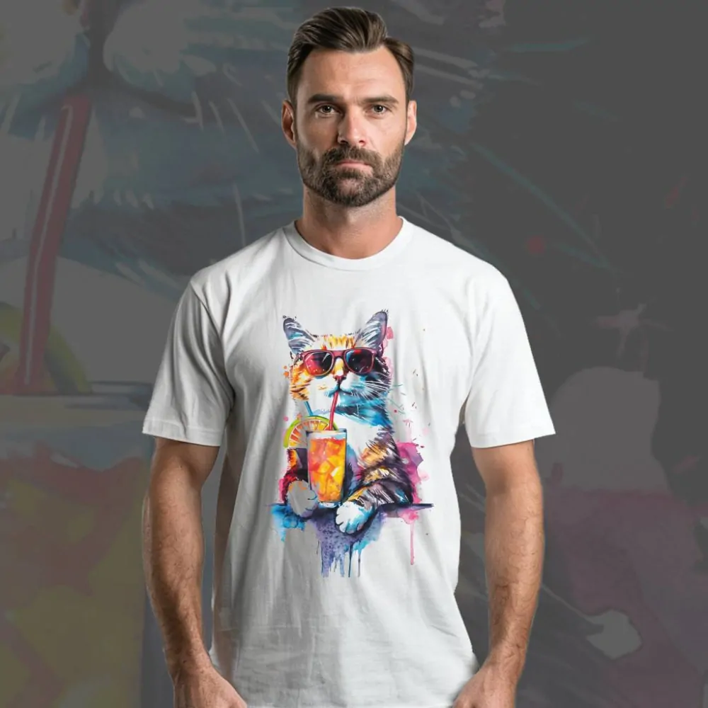 Pánské tričko - Cool Cat