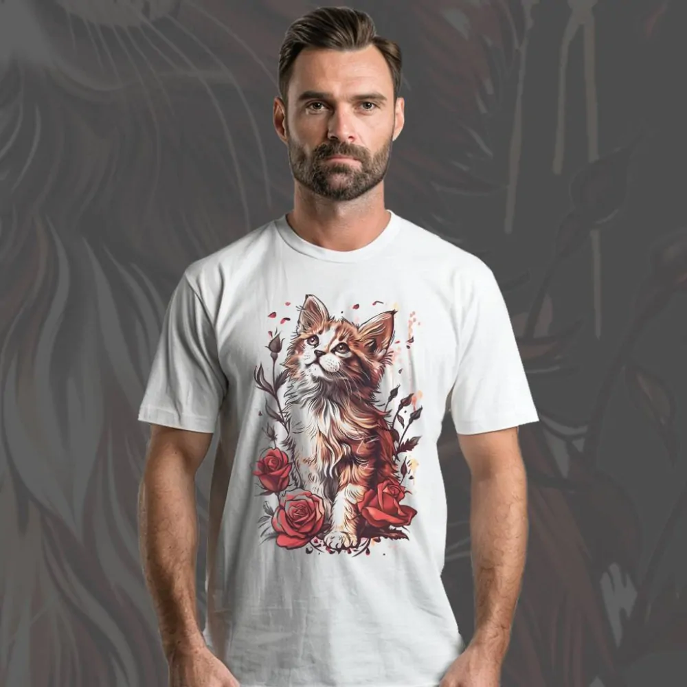 Pánské tričko - Scarlet Kitten