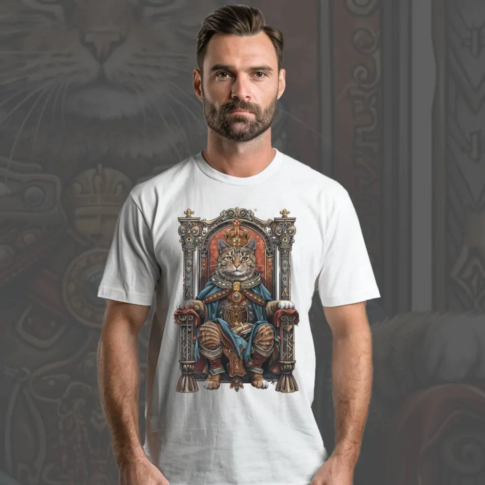 Pánské tričko - Regal Cat