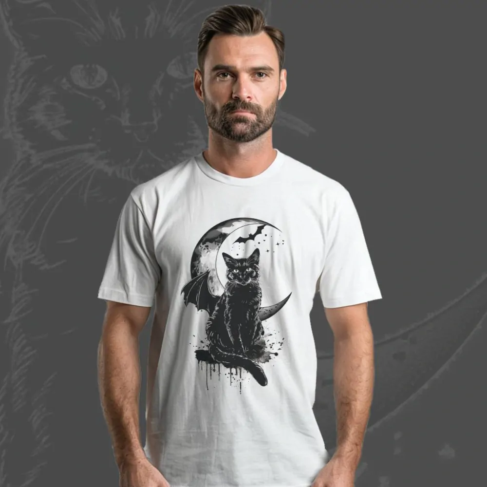 Pánské tričko - Bat Cat