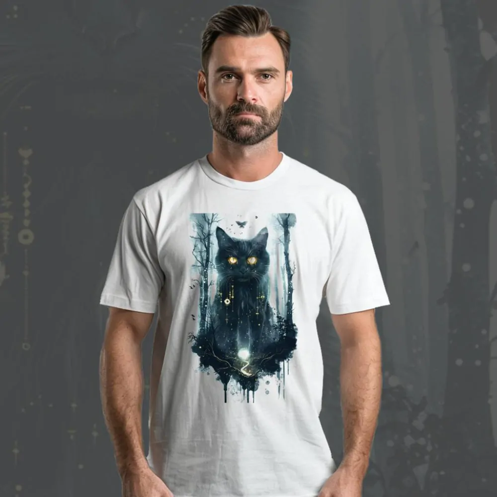 Pánské tričko - Forest Cat