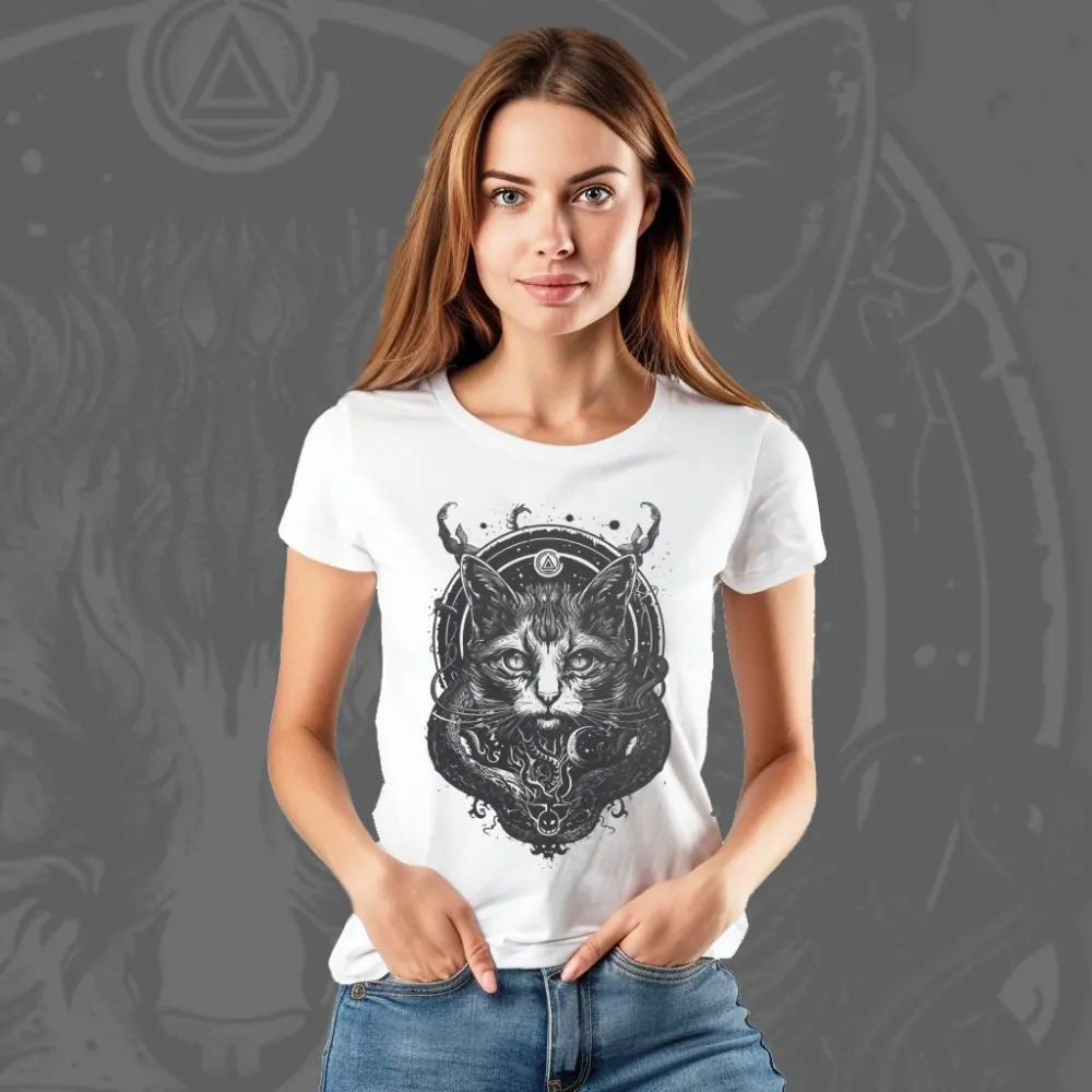 Dámské tričko - Horror Cat