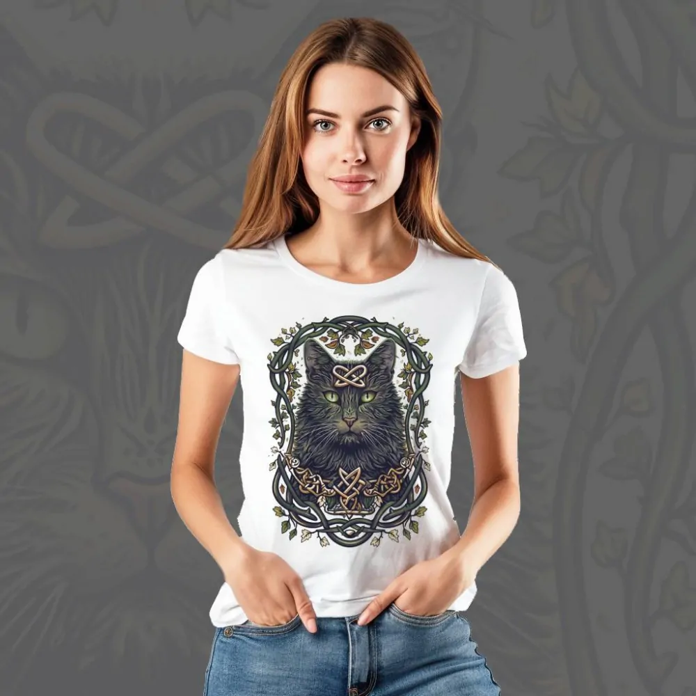 Dámské tričko - Viking Cat