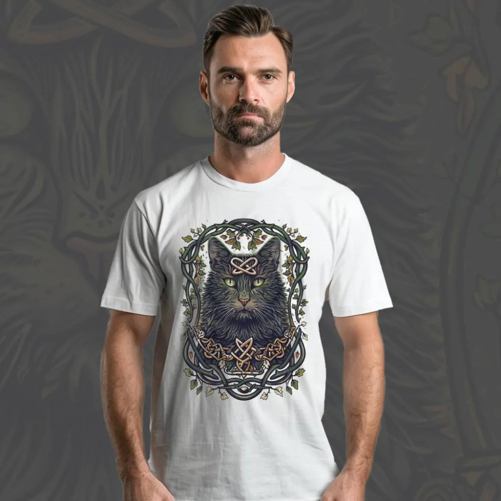 Pánské tričko - Viking Cat