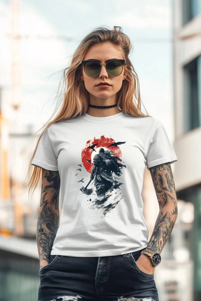 Dámské tričko - Hněv Vikingů