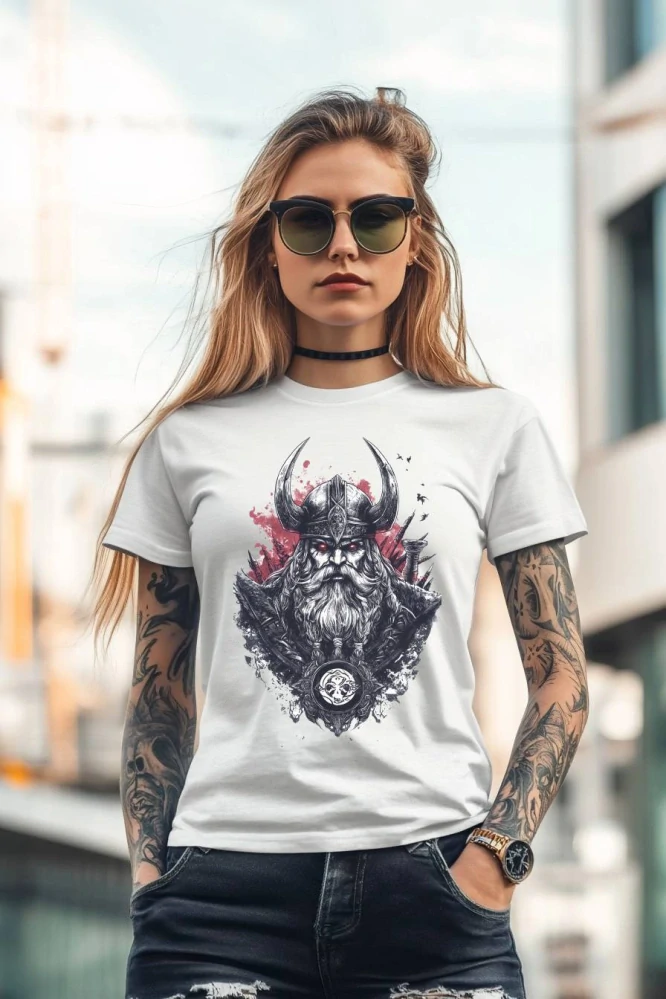 Dámské tričko - Krvavý Viking