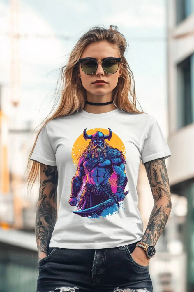 Dámské tričko - Retro Viking