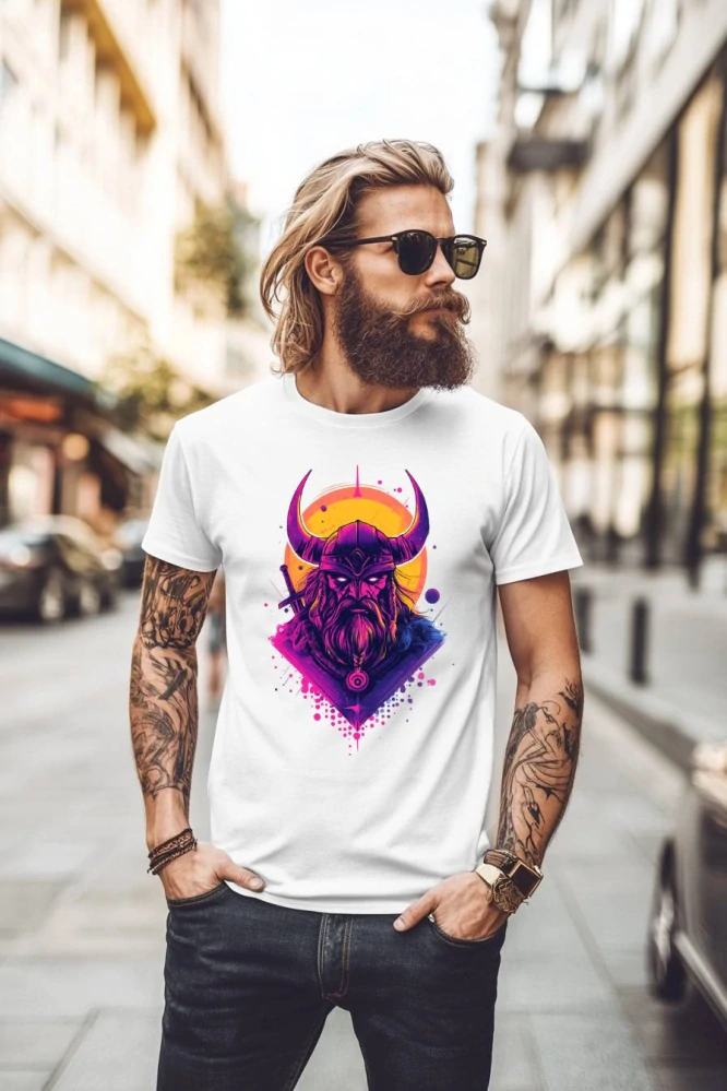 Pánské tričko - Retro Viking vychází