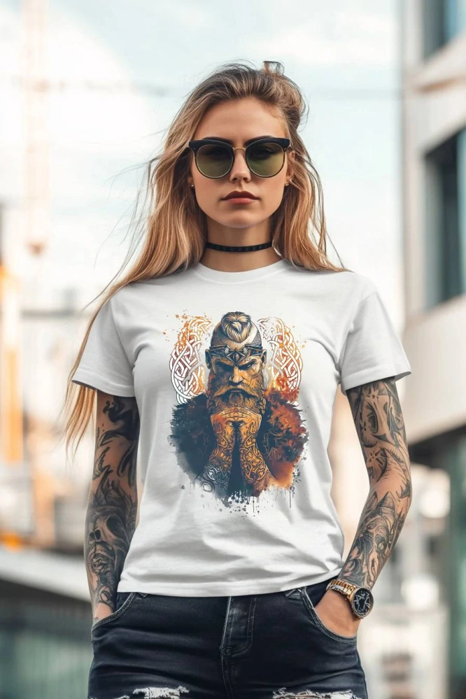 Dámské tričko - Oko Ragnar Lothbrok