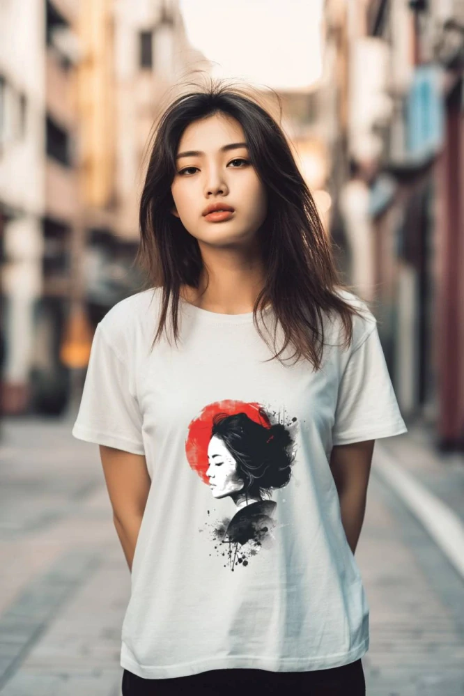 Dámské tričko - Japonská krása