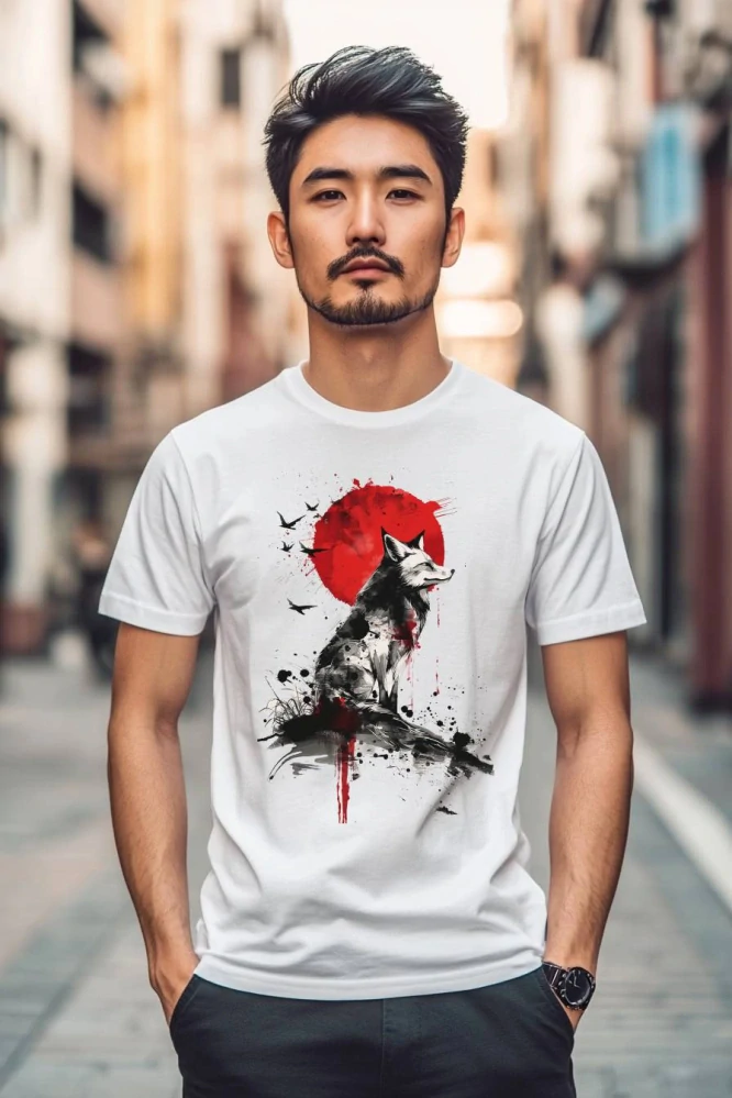 Pánské tričko - Tajemná liška