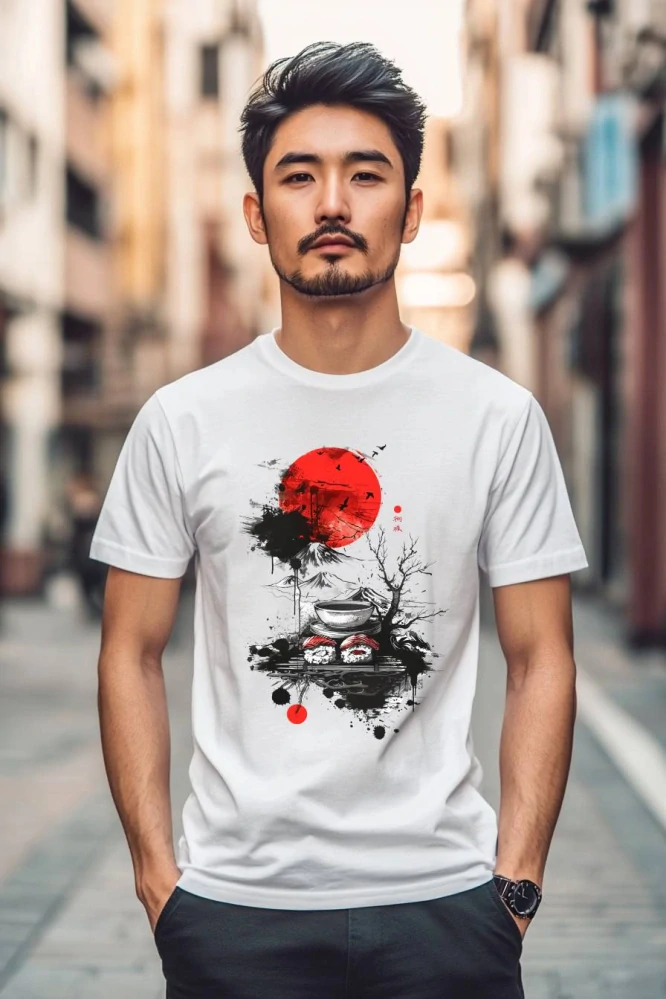 Pánské tričko - Sushi po Japonsku