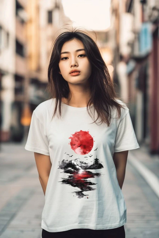 Dámské tričko - Japonské moře