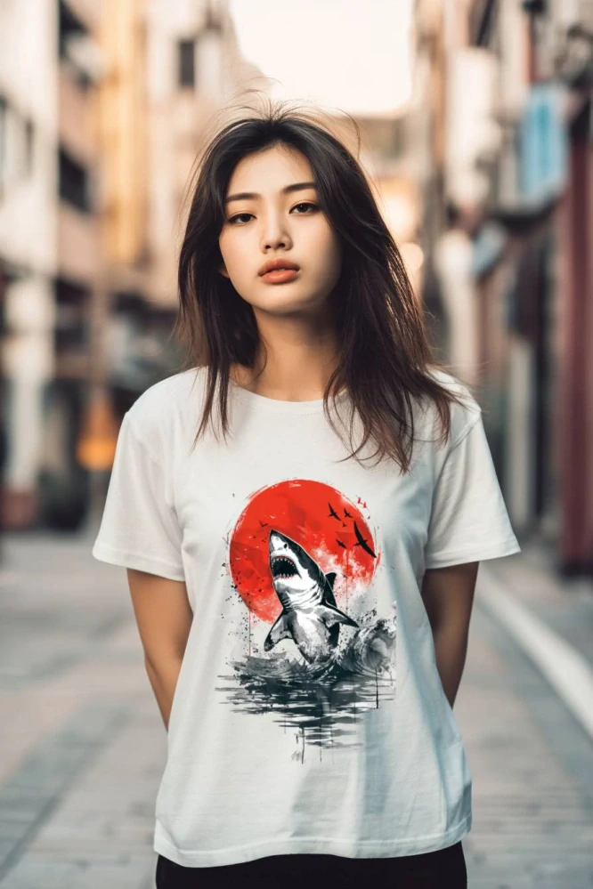 Dámské tričko - Krvavé čelisti