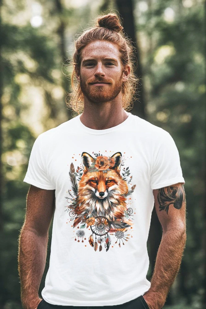 Pánské tričko - Liška vědma