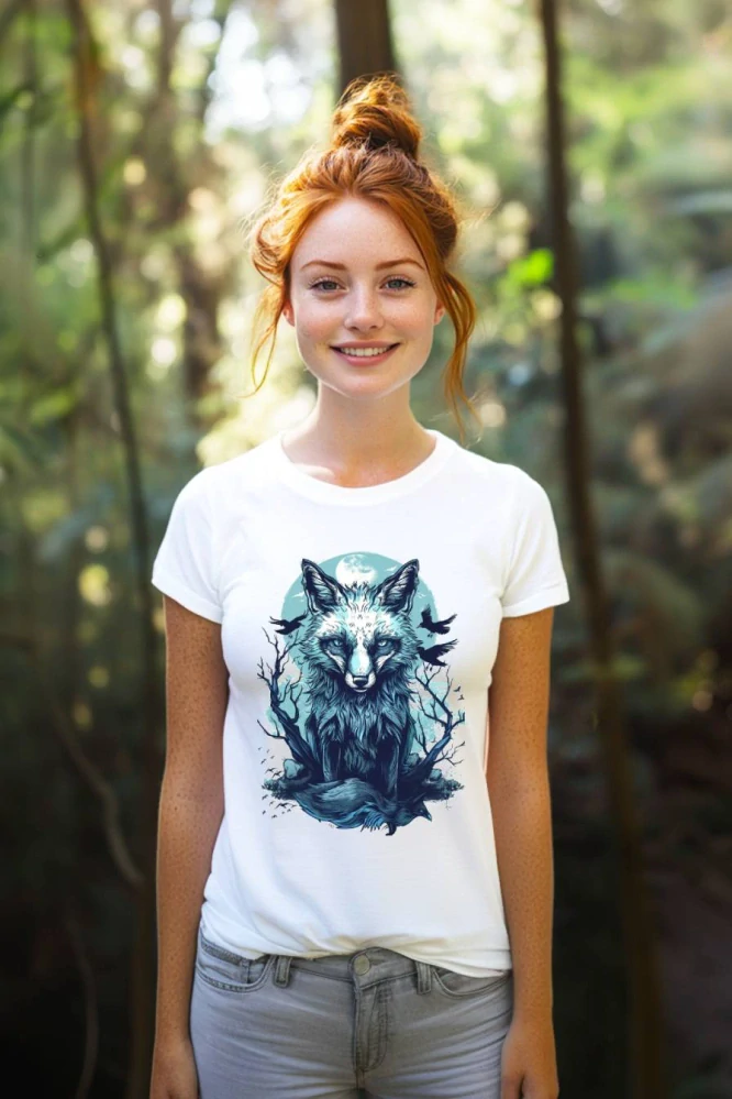 Dámské tričko - Prokletá lesní liška