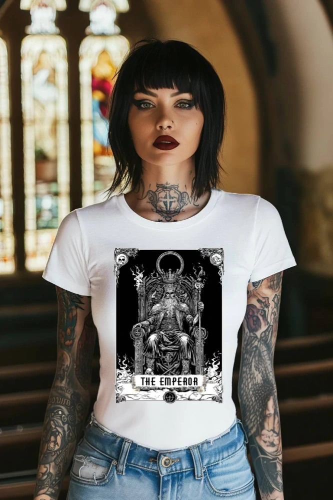 Dámské tričko - The Emperor - Císař - Tarot - Velká Arkána