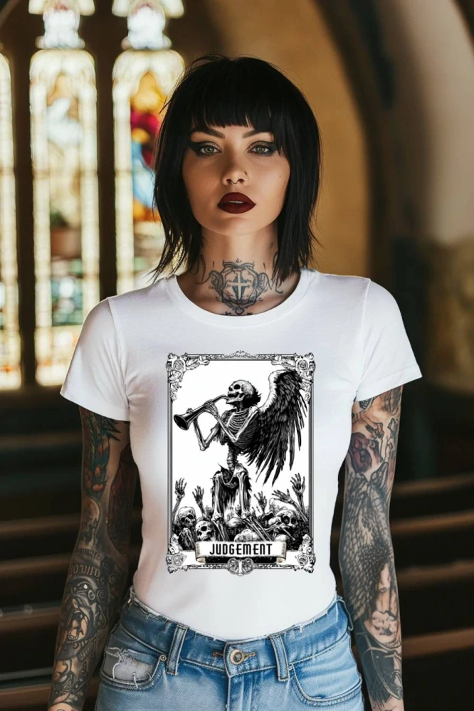 Dámské tričko - Judgement - Soud - Tarot - Velká Arkána