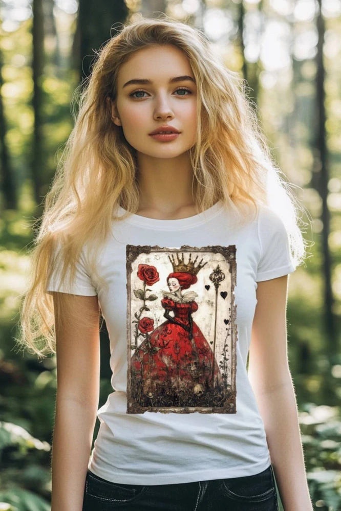 Dámské tričko - Červená vládne – Red Reigns