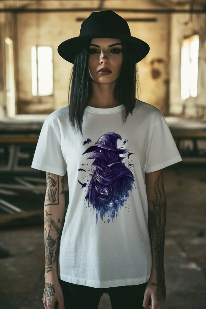 Dámské tričko - Prokletý Léčitel – Plague Doctor - Morový Doktor