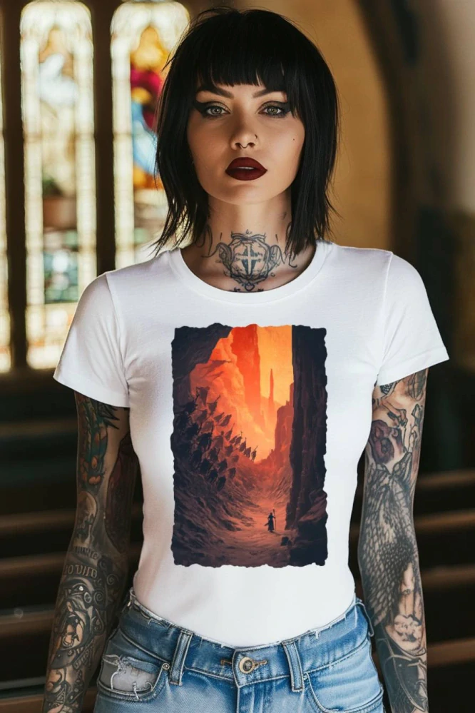 Dámské tričko - Ali Baba – Stíny Zlodějů