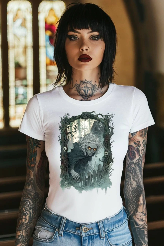 Dámské tričko - Baba Jaga – Temný Přízrak