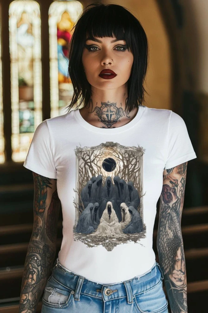 Dámské tričko - Dvanáct Měsíčků – Mrazivý Verdikt