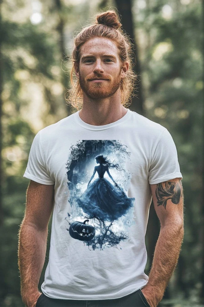 Pánské tričko - Popelka – Stíny na Plese