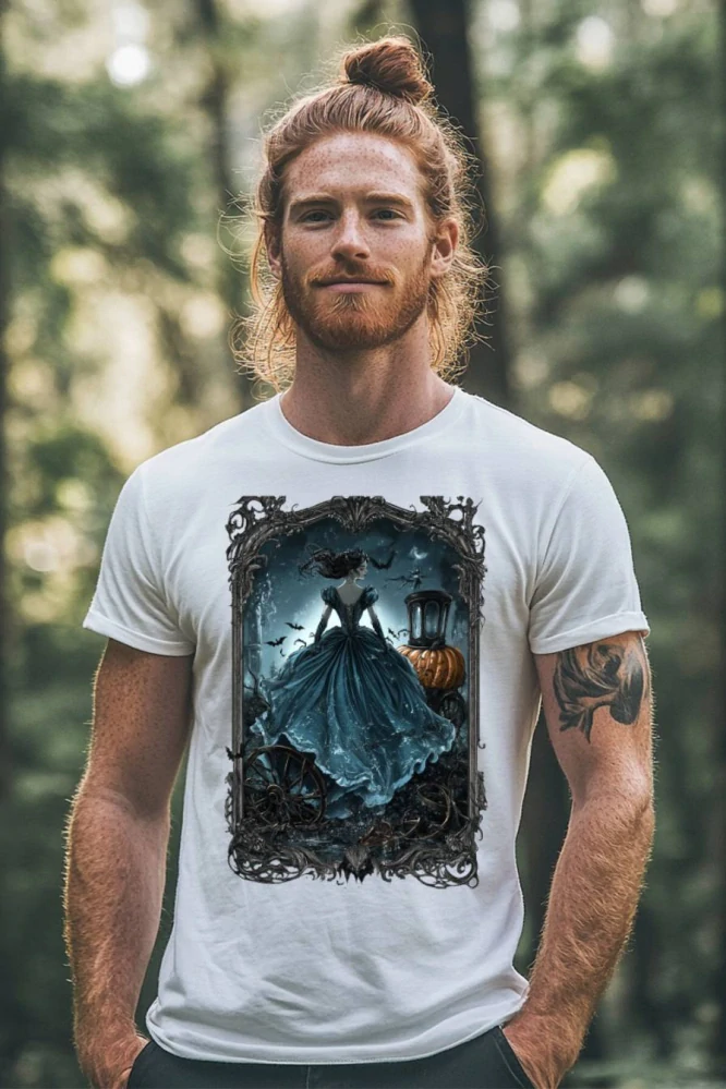 Pánské tričko - Popelka – Zakrvácený Střevíček