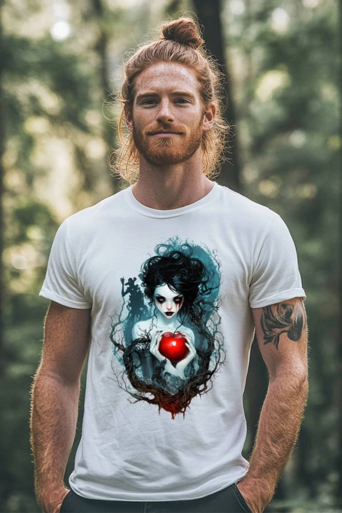 Pánské tričko - Sněhurka – Jedovaté Jablko