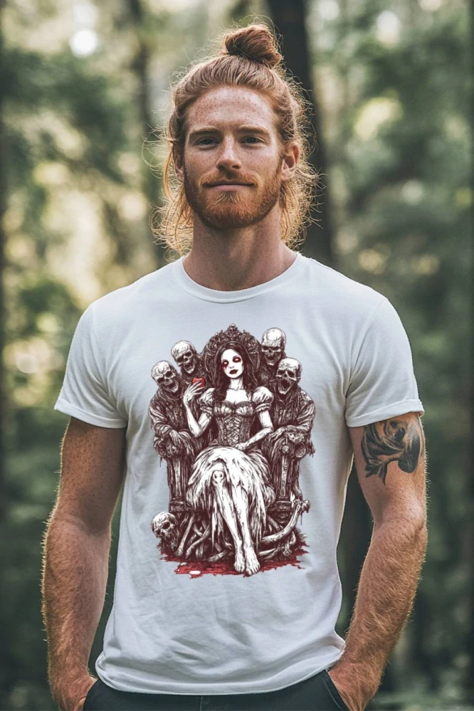 Pánské tričko - Sněhurka – Krvavá Královna