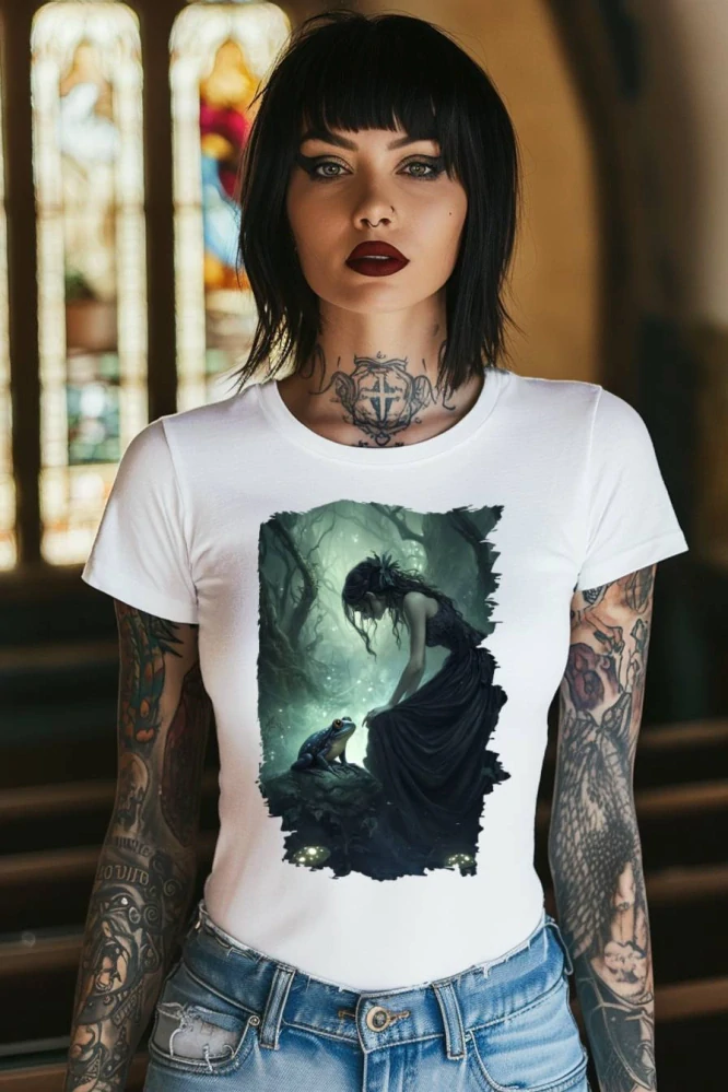 Dámské tričko - Žabí Princ – Láska z Hlubin