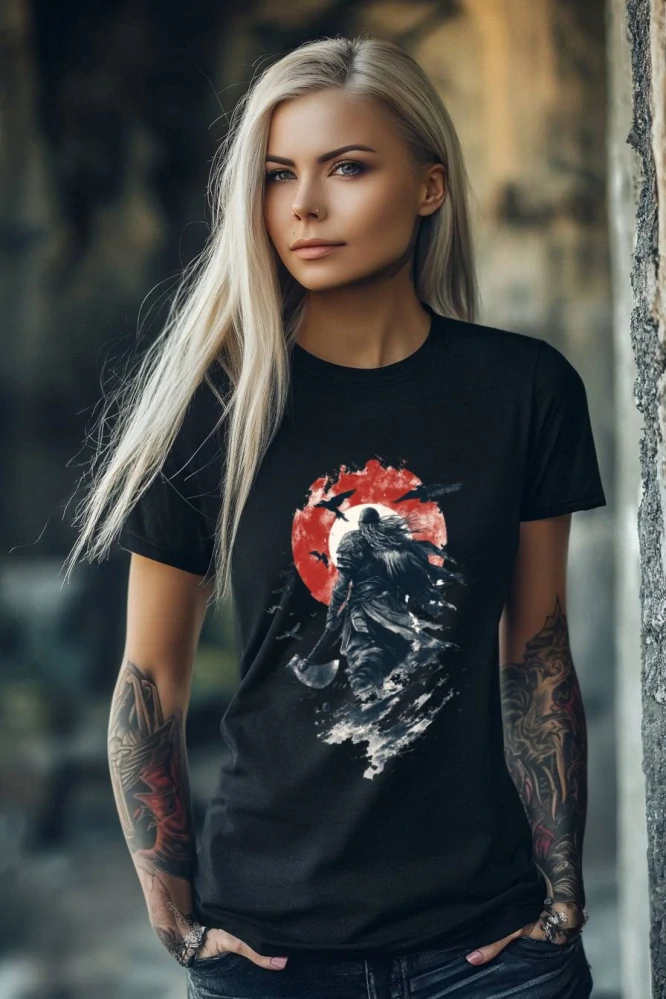 Dámské tričko - Hněv Vikingů