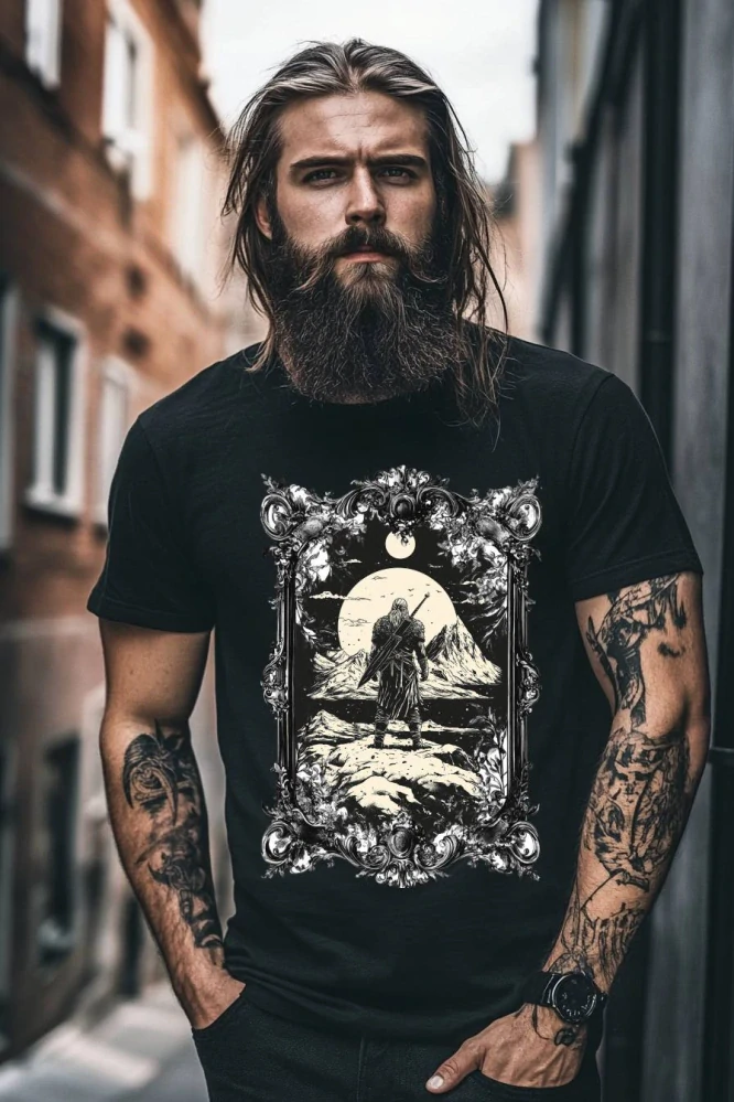 Pánské tričko - Viking a temnota