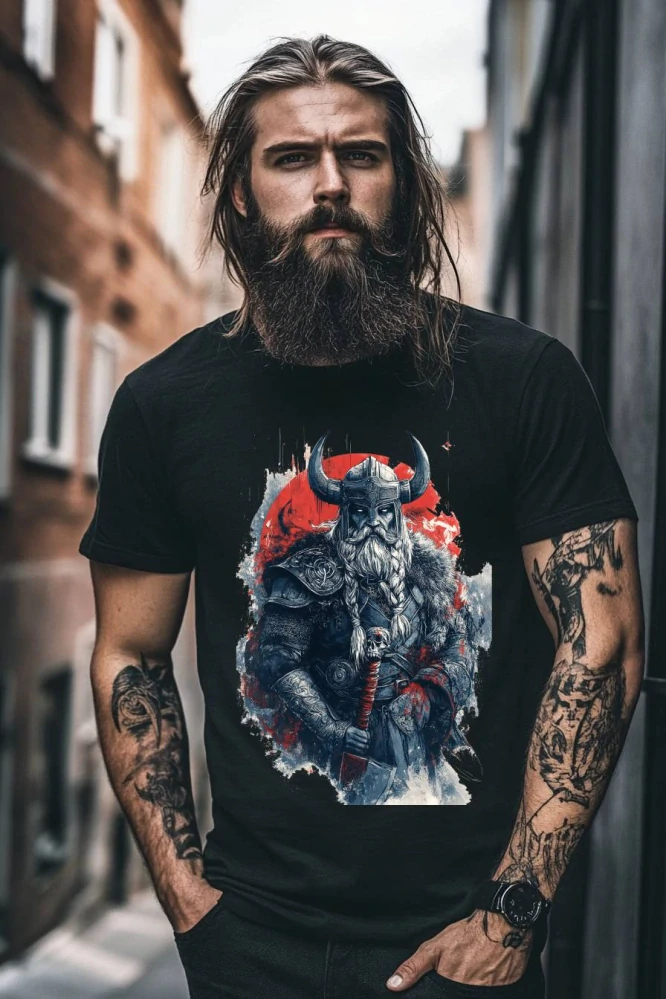 Pánské tričko - Severský úsvit Vikingů