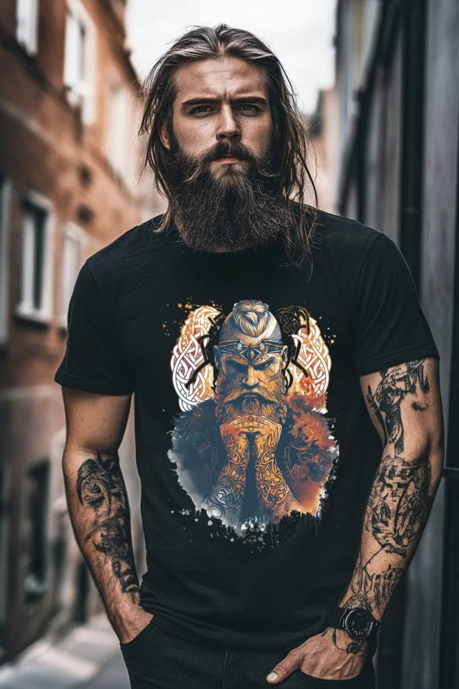 Pánské tričko - Oko Ragnar Lothbrok