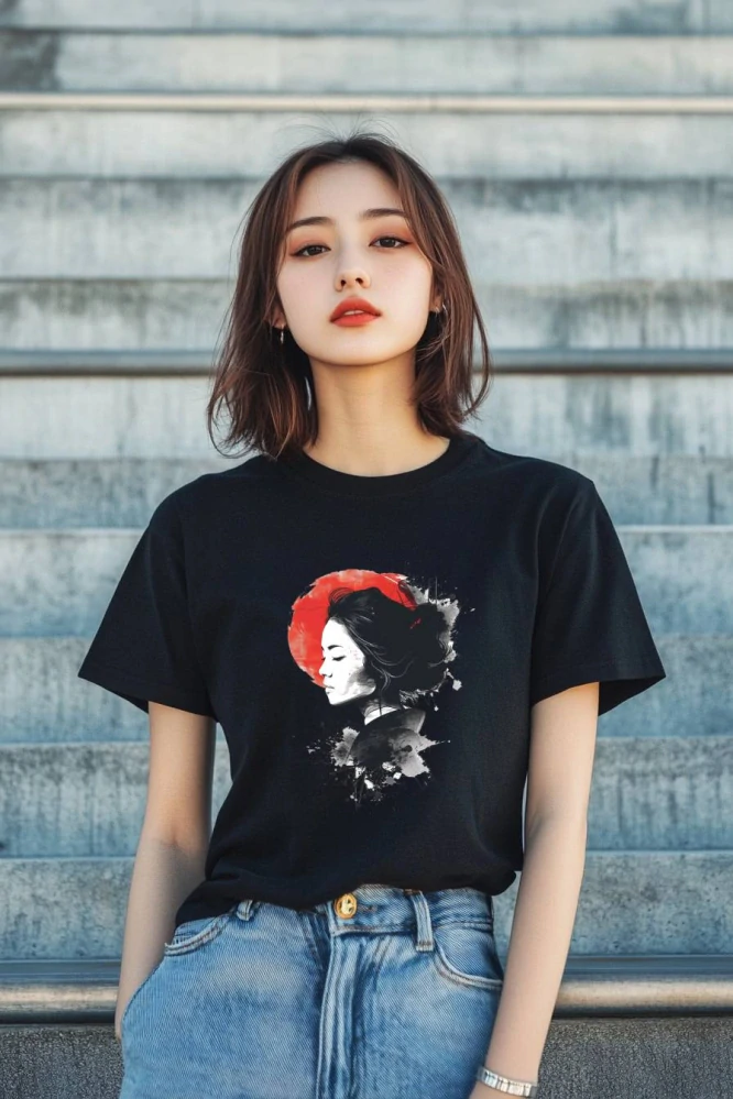 Dámské tričko - Japonská krása