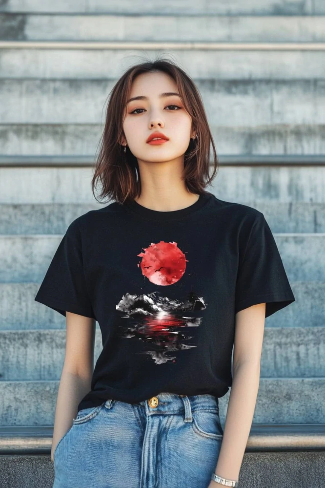 Dámské tričko - Japonské moře